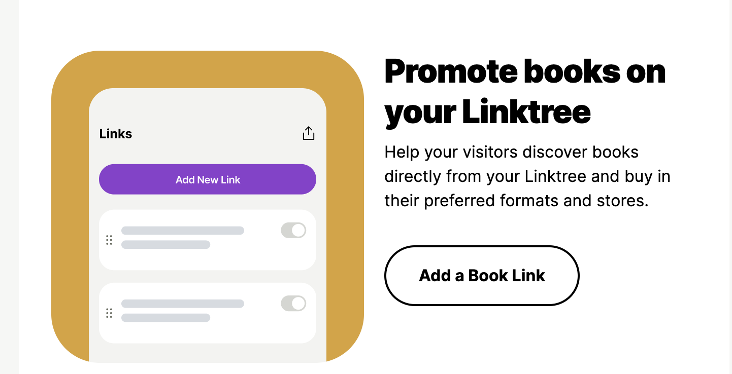 Linktree - Creating Share functionality